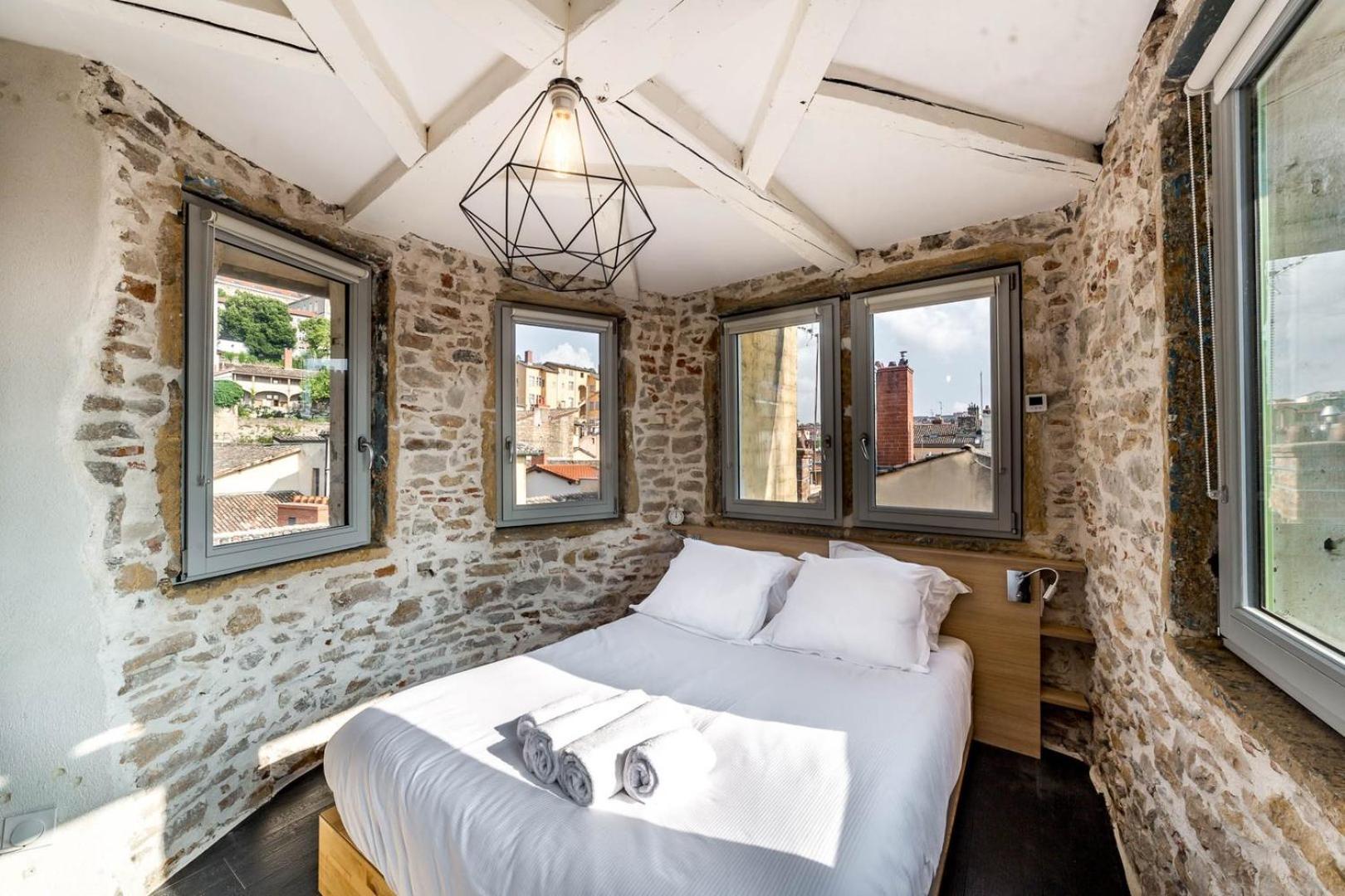 Sky'Room - Jacuzzi & Vue - Vieux Lyon Exterior foto