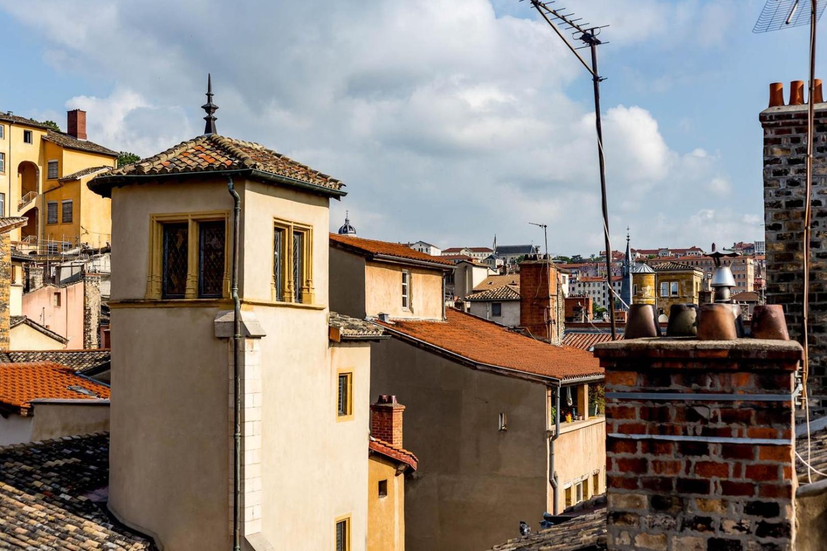Sky'Room - Jacuzzi & Vue - Vieux Lyon Exterior foto